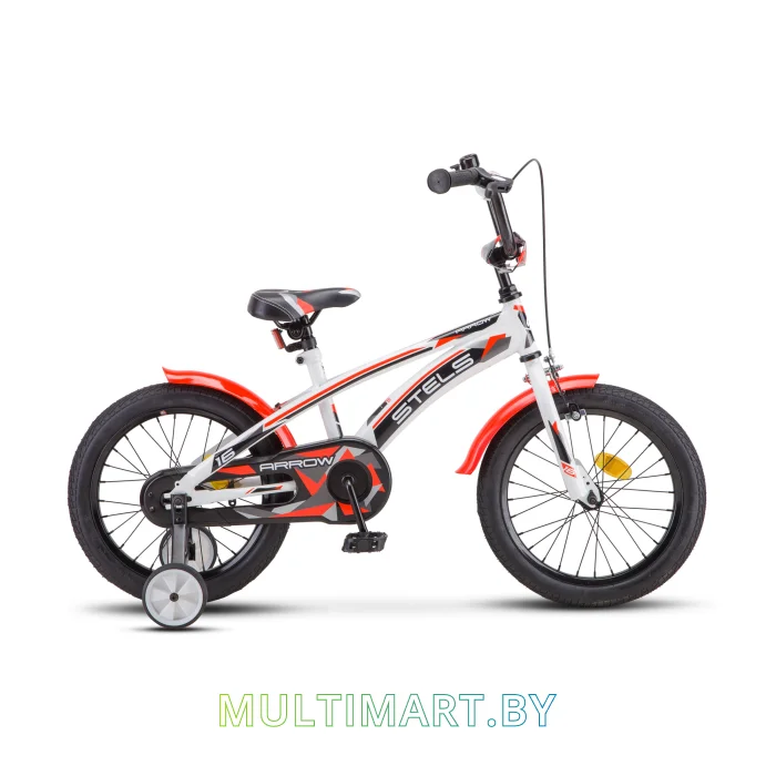 Детский велосипед Stels Arrow 16 V020 (белый/красный)